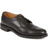 Jones Made In Portugal - Men's Black Brogue Detailed Leather Shoes - Size US: 10.5/ UK: 10/ EU: 44  - Black - Male - Size: US: 10.5/ UK: 10/ EU: 44