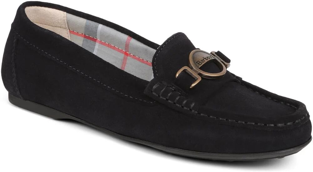 Barbour - Women's Navy Barbour Leather Driving Shoes - Size US: 9/ UK: 7/ EU: 40  - Navy - Female - Size: US: 9/ UK: 7/ EU: 40