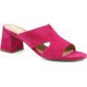 Jones Bootmaker - Women's Hot Pink Kennedi Leather Heeled Mule Sandals - Size US: 6/ UK: 4/ EU: 37  - Hot Pink - Female - Size: US: 6/ UK: 4/ EU: 37