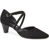 Gabor - Women's Black Callow Heeled Court Shoe - Size US: 10/ UK: 8/ EU: 41  - Black - Female - Size: US: 10/ UK: 8/ EU: 41