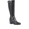 Jones Bootmaker: Tailor Made - Women's Black Cesena Small Calf Fit Boots - Size US: 6/ UK: 4/ EU: 37  - Black - Female - Size: US: 6/ UK: 4/ EU: 37
