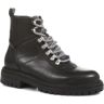 Jones Bootmaker - Women's Black Susanna Leather Hiker Boots - Size US: 6/ UK: 4/ EU: 37  - Black - Female - Size: US: 6/ UK: 4/ EU: 37