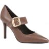 Jones Bootmaker - Women's Tan Charlize Stiletto Mary Janes - Size US: 9/ UK: 7/ EU: 41  - Tan - Female - Size: US: 9/ UK: 7/ EU: 41