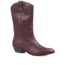 Jones Bootmaker - Women's Burgundy Lala Leather Western Boots - Size US: 9/ UK: 7/ EU: 40  - Burgundy - Female - Size: US: 9/ UK: 7/ EU: 40