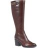 Jones Bootmaker: Tailor Made - Women's Chocolate Cesena Medium Calf Fit Boots - Size US: 6/ UK: 4/ EU: 37  - Chocolate - Female - Size: US: 6/ UK: 4/ EU: 37