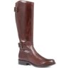 Jones Bootmaker: Tailor Made - Women's Chocolate Carrara Extra Slim Calf Fit Boots - Size US: 5/ UK: 3/ EU: 36  - Chocolate - Female - Size: US: 5/ UK: 3/ EU: 36