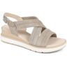 Gabor - Women's Taupe Nutmeg Wedge Sandals - Size US: 9/ UK: 7/ EU: 40  - Taupe - Female - Size: US: 9/ UK: 7/ EU: 40