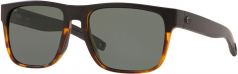 Costa Spearo Sunglasses Black + Shiny Tortoise Frame Gray 580 Glass