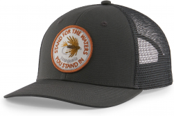 Patagonia Take a Stand Trucker Hat Forge Grey w/Stand for the Waters