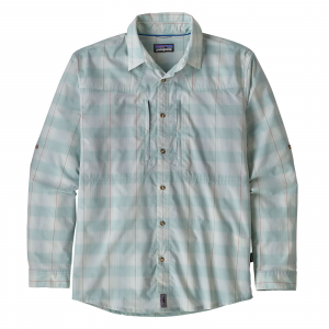 Patagonia Men's Long-Sleeved Sun Stretch Shirt Haven: Atoll Blue L