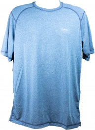 Orvis Mens Shortsleeve Dri Release Crew Neck Medium Desert Blue