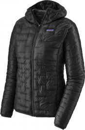 Patagonia Women's Micro Puff Hoody Large Black