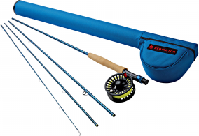 Redington Crosswater 4 Piece Fly Rod Combo Outfit 4wt 9ft