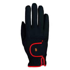 Roeckl Ladies Lona Gloves - Ladies - Black/Red - 6