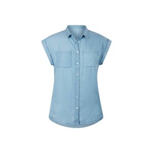 KERRITS EQL by Kerrits Ladies Tencel Rolled Cuff Shirt - Chambray - Small