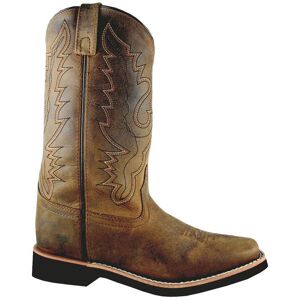 Smoky Mountain Ladies Pueblo Square Toe Western Boots - Crazy Horse - 5.5/M