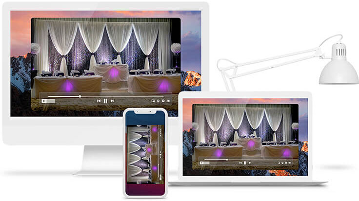 Event Decor Direct Backdrop & Room Draping - Instructional Video Package