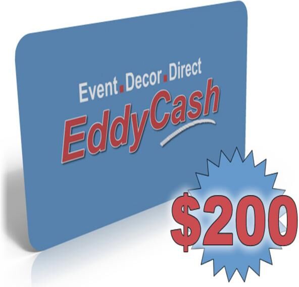 Eastern Mills Textiles Event Decor Direct Gift Card - $200.00