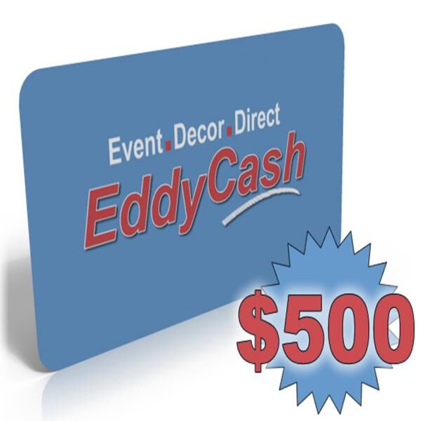 Eastern Mills Textiles Event Decor Direct Gift Card - $500.00