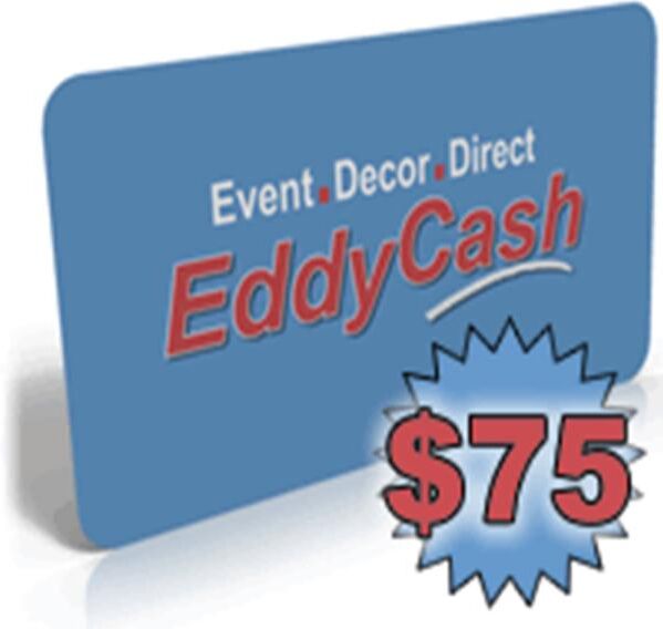 Eastern Mills Textiles Event Decor Direct Gift Card - $75.00