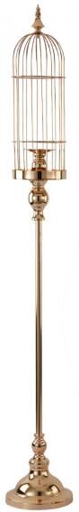 Event Decor Direct Floor Stand Bird Cage 47" - Gold