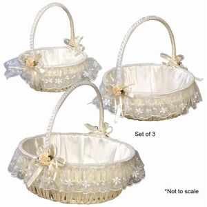 Decostar  Wicker Round 3pc set