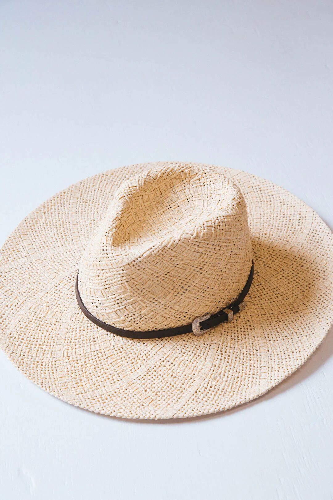 Fame Accessories Sunset Love Straw Hat Natural - One Size