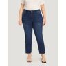 Bloomchic Roll Hem High Rise Pocket Very Stretchy Jeans