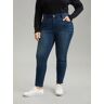 Bloomchic Seam Front Dark Wash Skinny Jeans