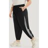 Bloomchic Patchwork Contrast Drawstring Sweatpant