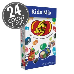Candy Kids Mix Jelly Beans 4.5 oz Flip-Top Boxes 24-Count Case