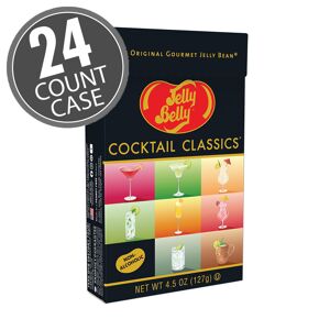 Candy Cocktail Classics Jelly Beans Mix - 4.5 oz Flip-Top Boxes - 24-Count Case