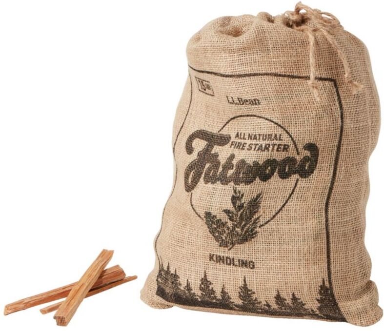 Fatwood Fire Starter Sack Multi Color L.L.Bean