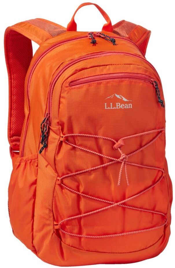 Comfort Carry Laptop Kids' School Backpack, 30L Orange, Nylon L.L.Bean