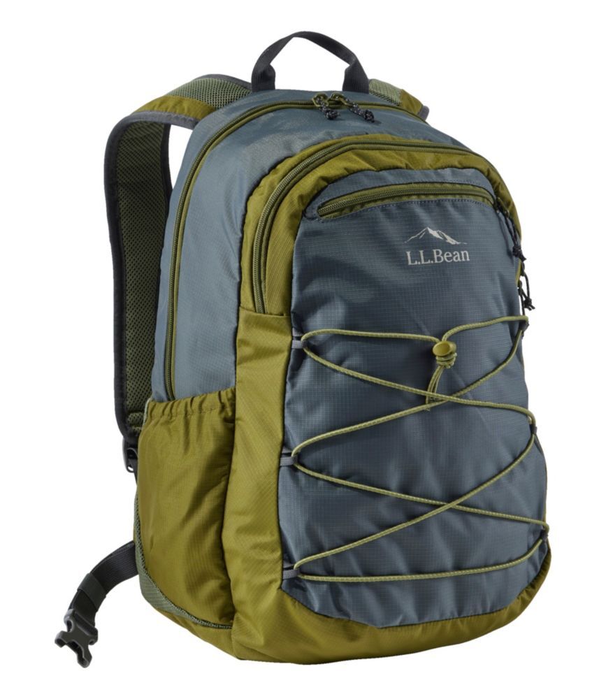 Comfort Carry Laptop Kids' School Backpack, 30L Forest Sage/Shale Gray, Nylon L.L.Bean