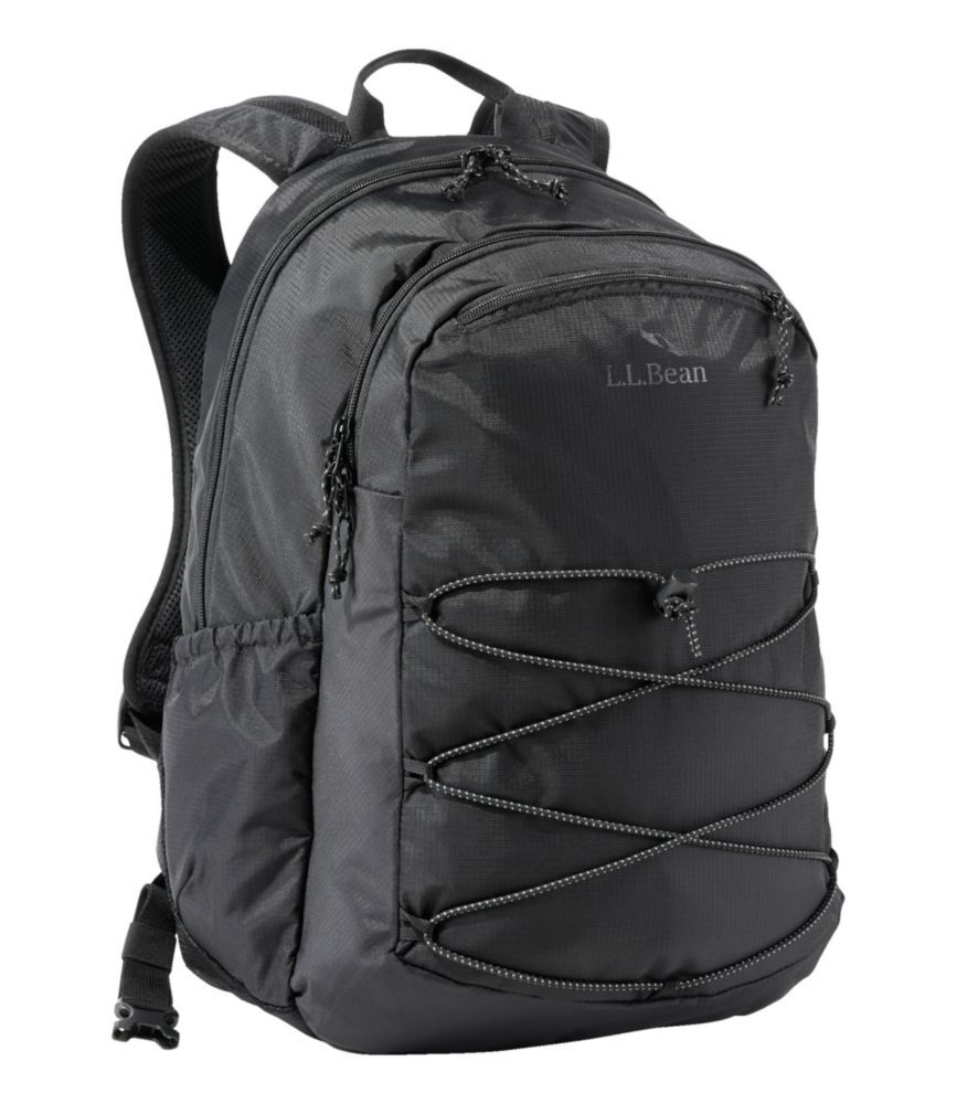 Comfort Carry Women's Laptop Kids' School Backpack, 30L Black, Nylon Polyester L.L.Bean