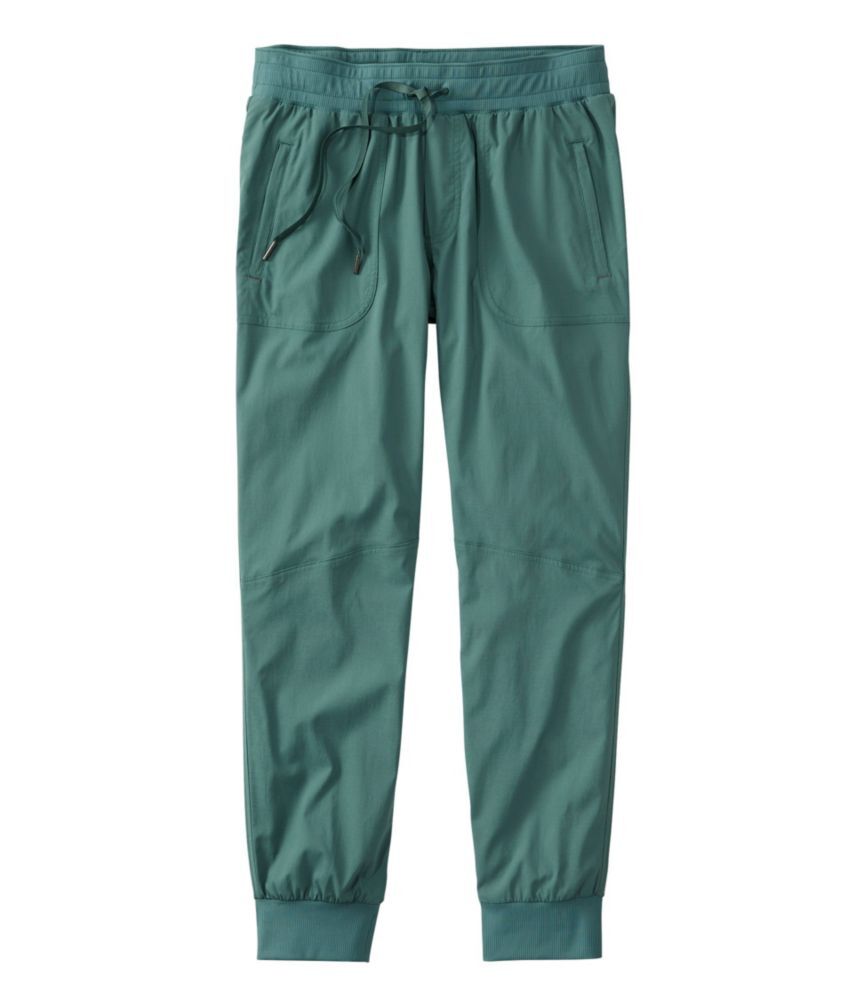 Women's Vista Camp Pants, Jogger Soft Spruce Medium, Nylon Blend L.L.Bean
