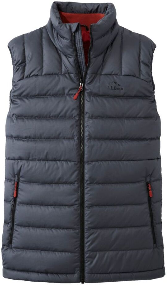 Men's Down Vest Gunmetal Gray XXXL, Synthetic L.L.Bean