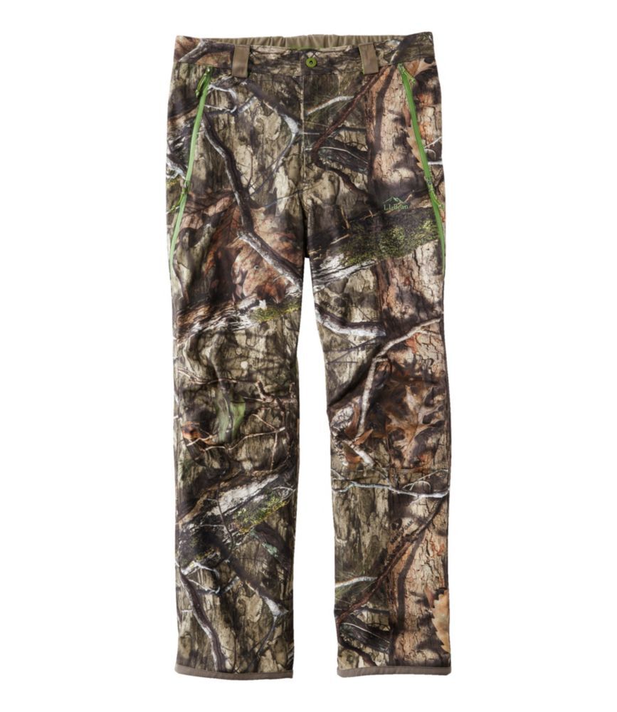 Men's Ridge Runner Storm Hunting Pants, Camo Mossy Oak Country DNA Small, Synthetic Polyester L.L.Bean
