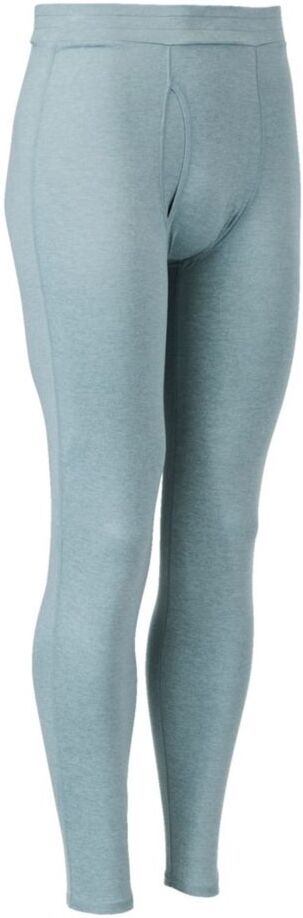 Men's L.L.Bean Simple Soft Base Layer - Long Underwear, Pants Steel Blue Heather XXL, Synthetic