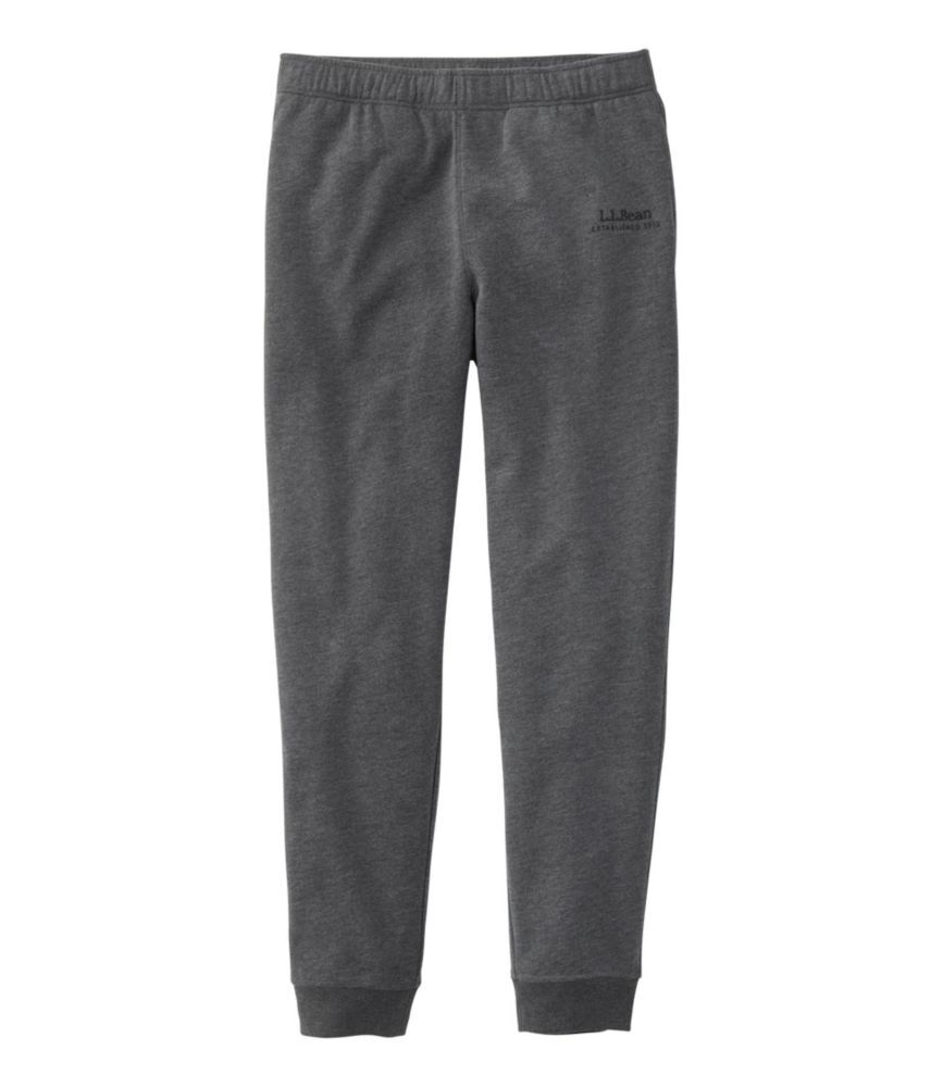 Men's L.L.Bean 1912 Jogger Charcoal Heather XXL, Synthetic Cotton Blend