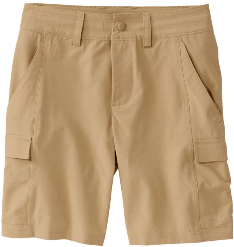 Women's Mountainside Shorts Katahdin Khaki 24W, Polyester Blend L.L.Bean