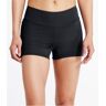 Women's New Currents Swimwear, Swim Shorts Black 12, Lycra Elastane Nylon Blend L.L.Bean