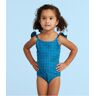 Toddlers' L.L.Bean x Summersalt The Ruffle One-Piece Gingham Calypso 9-12 m, Synthetic