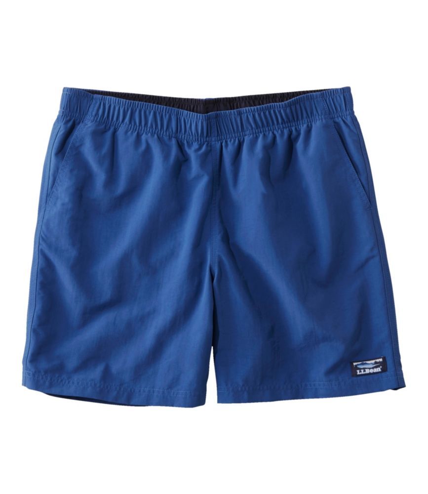 Men's Classic Supplex Sport Shorts, 6" Cobalt Medium, Nylon L.L.Bean