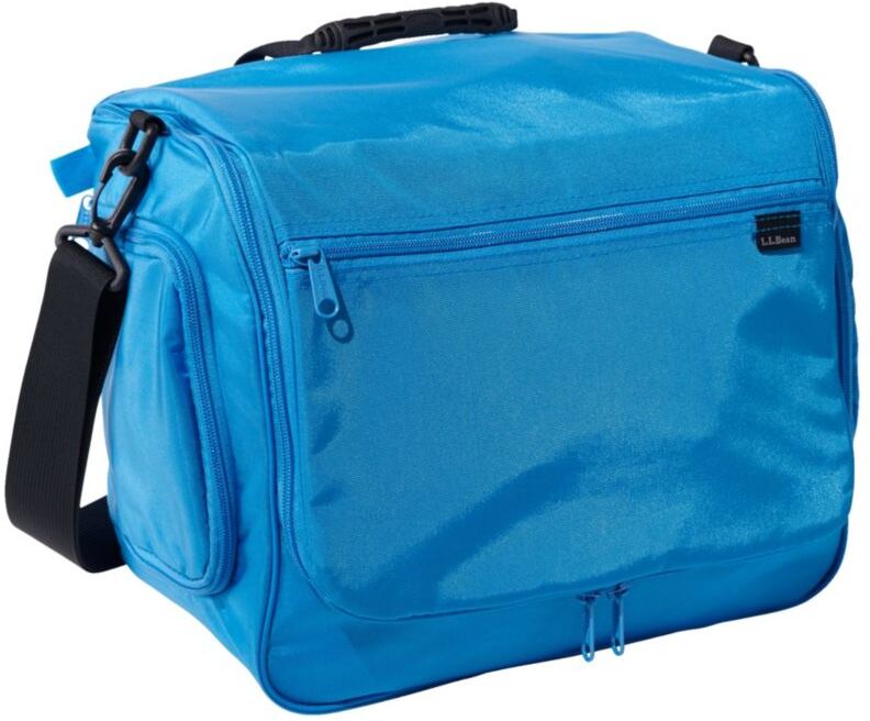 Hanging Toiletry Bag, Travel Organizer, Family Size Medium Blue, Nylon L.L.Bean