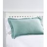 Vintage Matelasse Sham Soft Teal Standard, Cotton L.L.Bean