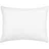 Down-Alternative Damask Pillow White Medium Queen, Cotton L.L.Bean