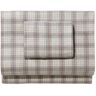 Heritage Chamois Flannel Sheet Collection, Plaid Gray Heather Plaid Twin L.L.Bean