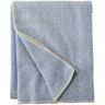 Washable Wool Blanket, Herringbone Blue/Cream L.L.Bean